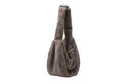 Beeztees DBL Köpek Taşıma Çantası, 6,5Kg'ye kadar, Koyu Gri, 48x23x33cm - 2