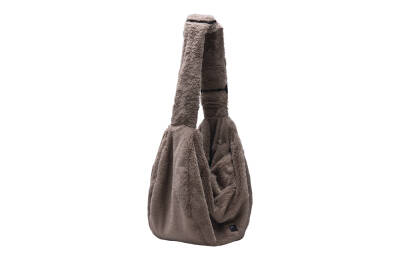 Beeztees DBL Köpek Taşıma Çantası, 6,5Kg'ye kadar, Koyu Gri, 48x23x33cm - 2