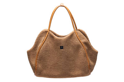 Beeztees DBL Köpek Taşıma Çantası, Yıkanabilir, 6,5Kg'ye kadar, Sütlü Kahve, 43x15x35cm - 1