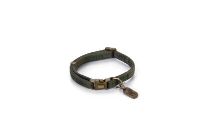 Beeztees DBL Köpek Tasması, Kadife, Nefti, 20-30cm, 10mm - 1