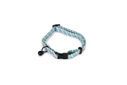 Beeztees Kedi Boyun Tasması, Zilli, Mavi, 24,5-33cm - 1