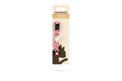 Beeztees Kedi Boyun Tasması, Zilli, Pembe, 20-30cm - 2