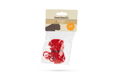 Beeztees Kedi Gezdirme Kayışı, Kırmızı, 3-5m - 2
