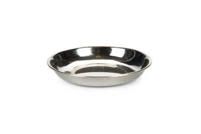 Beeztees Kedi Mama Su Kabı, Paslanmaz Çelik, 13cm, 190ml - 1