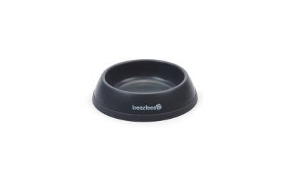 Beeztees Kedi Mama Su Kabı, Plastik, Antrasit 14,5cm - 1