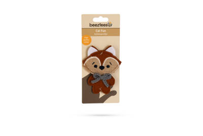 Beeztees Kedi Oyuncağı, Tilki, Kediotlu, Kırmızı, 11x9cm - 2