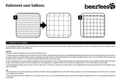 Beeztees Kedi Pencere veya Balkon Koruma Filesi, Şeffaf, 4x3m - 2