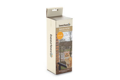 Beeztees Kedi Pencere veya Balkon Koruma Filesi, Şeffaf, 4x3m - 4