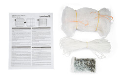 Beeztees Kedi Pencere veya Balkon Koruma Filesi, Şeffaf, 8x3m - 3