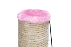Beeztees Kedi Tırmalama ve Oyuncağı, Pembe, 27x27x40cm - 4