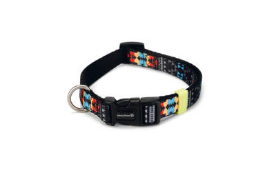 Beeztees Köpek Boyun Tasması, Renkli Desenli, 20-30cm, 10mm - 1