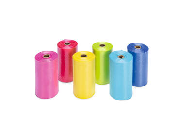 Beeztees Köpek Dışkı Toplama Poşeti, Çeşitli Renklerde, 6x20Adet - 2