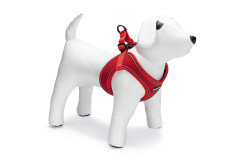 Beeztees Köpek Göğüs Tasması, Neopren, Kırmızı, S, 38-44cm - 2