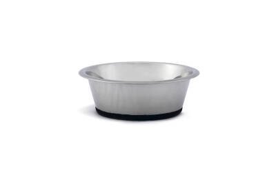 Beeztees Köpek Mama Su Kabı, Kaymaz Tabanlı, Paslanmaz Çelik, 20cm, 1,8L - 1