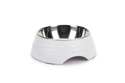 Beeztees Köpek Mama Su Kabı, Paslanmaz Çelik, 17,5cm - 1