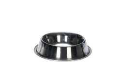 Beeztees Köpek Mama Su Kabı, Paslanmaz Çelik, Kaymaz, 18cm, 700ml - 1