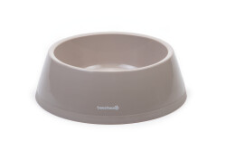 Beeztees Köpek Mama Su Kabı, Plastik, Bej, 2,25L - Beeztees