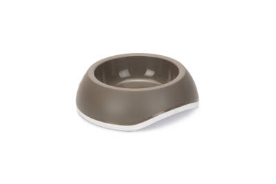 Beeztees Köpek Mama Su Kabı, Plastik, Premium, Gri, 11,5cm, 300ml - 1