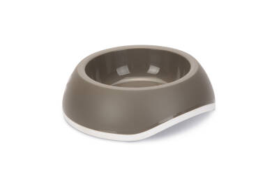 Beeztees Köpek Mama Su Kabı, Plastik, Premium, Gri, 14cm, 600ml - 1