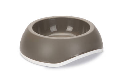 Beeztees Köpek Mama Su Kabı, Plastik, Premium, Gri, 18cm, 1,2L - 1