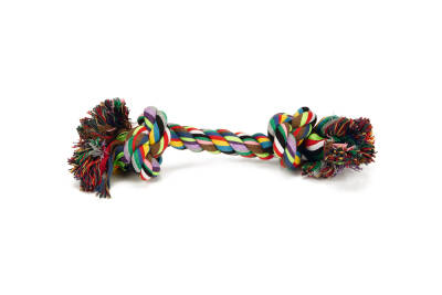 Beeztees Köpek Oyuncağı, Çift Düğümlü Diş İpi, Pamuk İplerden, 38x8x8cm, 300gr - 1