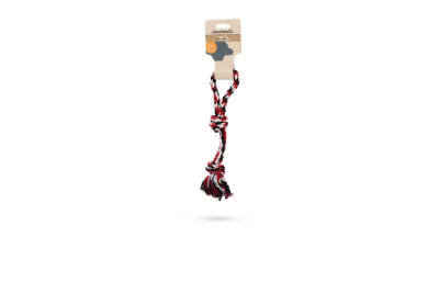 Beeztees Köpek Oyuncağı, Çift Düğümlü Diş İpi, Tutamaçlı, 25cm, 70gr - 2