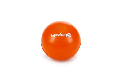 Beeztees Köpek Oyuncağı, Dolu Top, Kauçuk, Turuncu, 6,5cm - 1