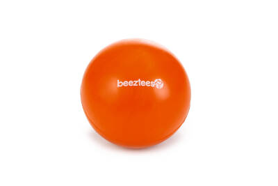 Beeztees Köpek Oyuncağı, Dolu Top, Kauçuk, Turuncu, 7,5cm - 1