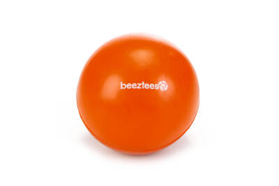 Beeztees Köpek Oyuncağı, Dolu Top, Kauçuk, Turuncu, 9cm - 1