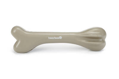 Beeztees Köpek Oyuncağı, İçi Dolu Kemik, Kauçuk, Bej, 20cm - 1