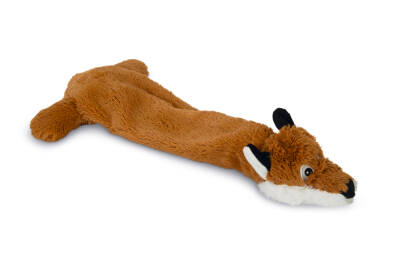 Beeztees Köpek Oyuncağı, İki Sesli, Tilki, Peluş, Kahverengi, 50cm - 1
