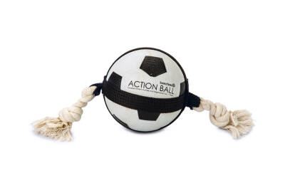 Beeztees Köpek Oyuncağı, İpli Futbol Topu, 12,5cm - 1