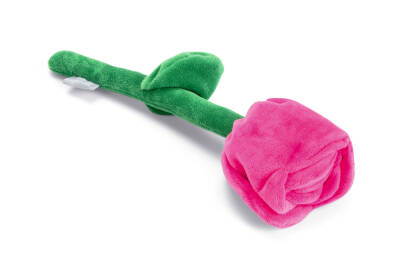 Beeztees Köpek Oyuncağı, Lale, Peluş, Pembe, 20x7,5x7cm - 1