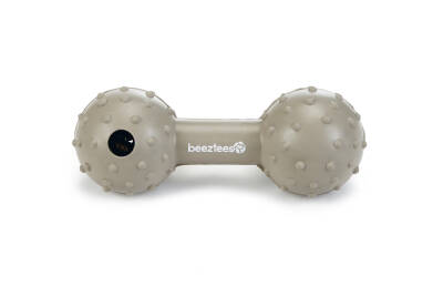 Beeztees Köpek Oyuncağı, Ödül ve Oyun, Dambıl, Kauçuk, Bej, 11,5cm - 1