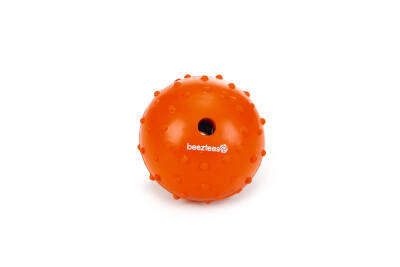 Beeztees Köpek Oyuncağı, Ödül ve Oyun Topu, Kauçuk, Turuncu, 7cm - 1