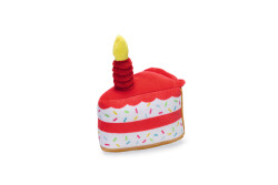 Beeztees Köpek Oyuncağı, Pasta Dilimi, Peluş, Renkli, 19x14x11cm - 1
