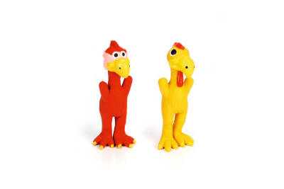 Beeztees Köpek Oyuncağı, Sesli, Hindi, Lateks, Çeşitli Renklerde, 16x7x6,5cm - 1