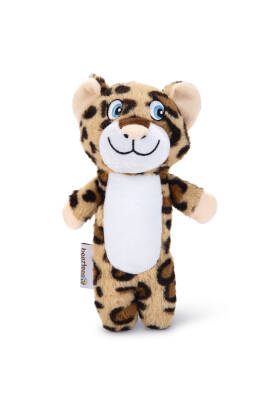 Beeztees Köpek Oyuncağı, Sesli, Kaplan, Peluş, Siyah/Kahverengi, 23x10x4cm - 1