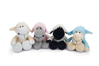 Beeztees Köpek Oyuncağı, Sesli, Koyun, Peluş, Çeşitli Renklerde, 20x15,5x11cm - 1