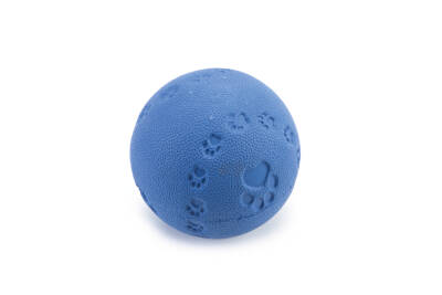 Beeztees Köpek Oyuncağı, Sesli, Top, Kauçuk, Turkuaz, 9cm - 1