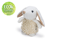 Beeztees Köpek Oyuncağı, Tavşan, Peluş, Beyaz, 24x14x12cm - 2