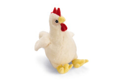 Beeztees Köpek Oyuncağı, Tavuk, Peluş, Pembe, 26x25x12cm - Beeztees