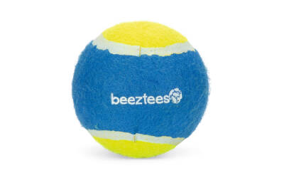 Beeztees Köpek Oyuncağı, Tenis Topu, Mavi/Sarı, 10cm - 1
