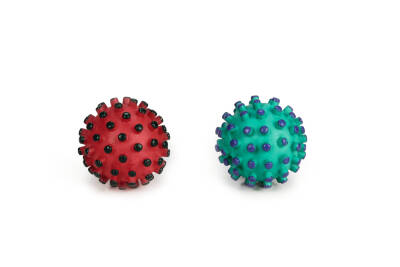 Beeztees Köpek Oyuncağı, Top, Vinyl, Çeşitli Renklerde, M, 10cm - 1