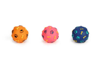 Beeztees Köpek Oyuncağı, Top, Vinyl, Çeşitli Renklerde, S, 8cm - 1