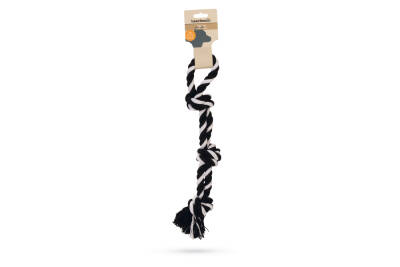 Beeztees Köpek Oyuncağı, Üç Düğümlü Diş İpi, Tutamaçlı, 40cm, 250gr - 2