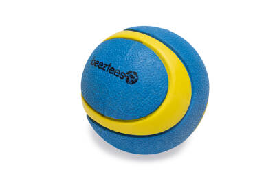Beeztees Köpek Oyuncağı, Yüzen, Tenis Topu, Kauçuk, Mavi/Sarı, 6,3cm - 1