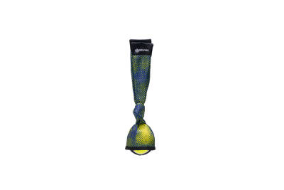 Beeztees Köpek Oyuncağı, Yüzen, Tenis Topu ve Kumaş Fırlatma, Mavi/Sarı 29cm - 3