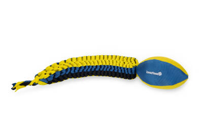 Beeztees Köpek Oyuncağı, Yüzen, Top ve Kuyruğu, Mavi/Sarı, 61cm - 1