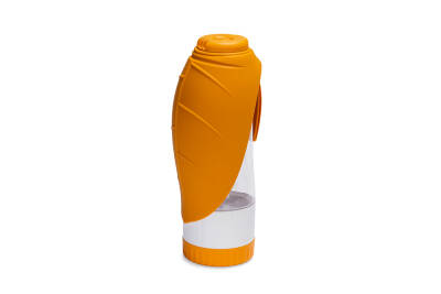 Beeztees Köpek Seyahat Su Şişesi, Ödül Kabı, Silikon, Çeşitli Renklerde, 25x9x9cm, 600ml - 3